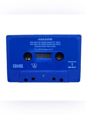 Vintage Cassette Single: Soulsister - The Way To Your Heart (1989)
